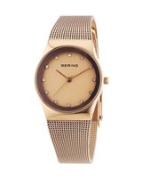 Montre Bering Femme Classic Collection in Acier plaqué or rose 12927-366 - 12927-366